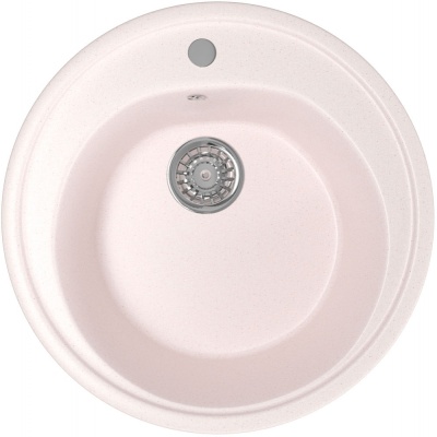 Кухонная мойка Mixline ML-GM11-311 525072 Светло-розовая