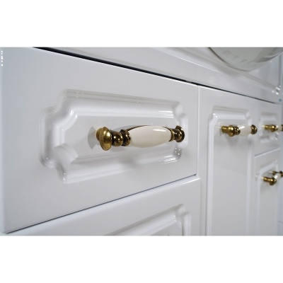 Тумба под раковину АСБ-мебель Астра НСВ Декор 75 Белая