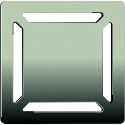 Душевой трап Berges Wasserhaus Zentrum Norma 100x100 090362 с решеткой Матовый хром