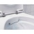 Комплект унитаза Geberit Smyle 500.300.21.S с инсталляцией Sigma с сиденьем Микролифт и клавишей смыва Хром
