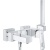 Смеситель для ванны Grohe Eurocube 23141000 Хром Смеситель для ванны Grohe Eurocube 23141000 Хром
