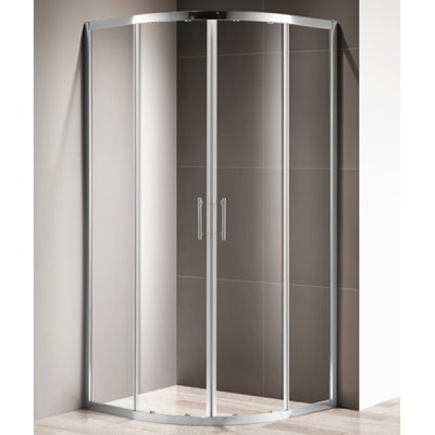 Душевой уголок Cezares Giubileo R2 100x100 GIUBILEO-R-2-100-SCORREVOLE-C-Cr профиль Хром стекло прозрачное