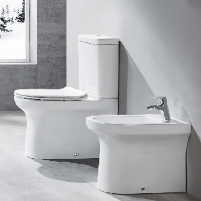 Унитаз компакт Creo Ceramique Archi AR1002+RE1001T (UF3010)+AR1003 с бачком и сиденьем Микролифт