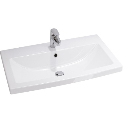 Тумба под раковину Style Line Лотос 70 Люкс Plus подвесная Белая