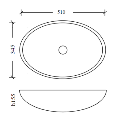 Раковина-чаша Boheme Neo-Art 51 813 Прозрачная