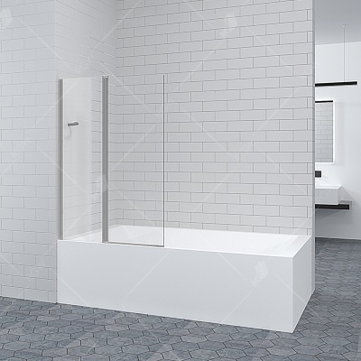 Шторка на ванну RGW Screens SC-11 100x140 профиль Хром стекло прозрачное Шторка на ванну RGW Screens SC-11 100x140 профиль Хром стекло прозрачное