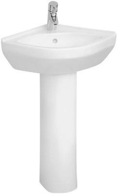 Раковина Vitra S 50 5306B003-0999 угловая Белая