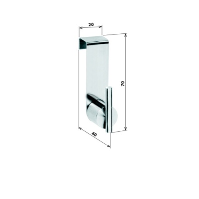 Крючок для полотенец Bemeta Omega 104106152 Глянец Крючок для полотенец Bemeta Omega 104106152 Глянец
