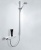 Смеситель для душа Hansgrohe Ecostat Select 13161400 с термостатом Хром Белый Смеситель для душа Hansgrohe Ecostat Select 13161400 с термостатом Хром Белый