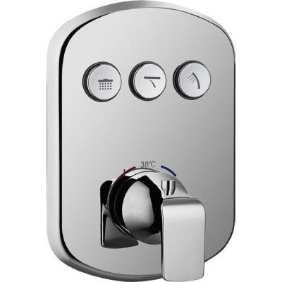 Смеситель для душа Cezares Globo-F-VDIM3-TB-01 Хром