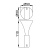 Крючок Webert Opera OA500401560 Черный