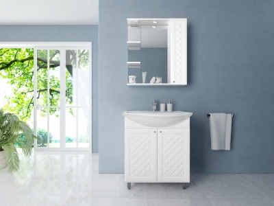 Тумба под раковину Style Line Канна 75 ЛС-00000023 Белая