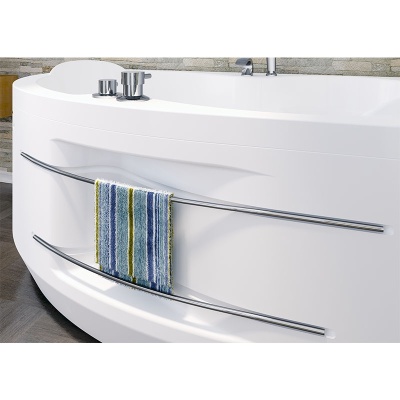 Акриловая ванна Radomir Wachter Ирма 1 169x110 форсунки Хром L с гидромассажем