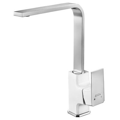 Смеситель для кухни E.C.A. Tiera 104818065 Хром Белый
