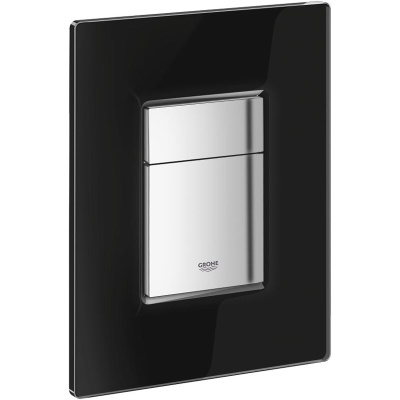 Клавиша смыва Grohe Skate Cosmopolitan Glass 38845KS0 Черный бархат