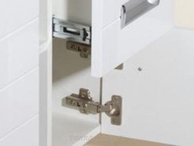 Тумба c раковиной Bellezza Сиена 60 2 ящика Белая