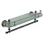 Полка стеклянная Migliore Mirella ML.MRL-M040 CR (хром)