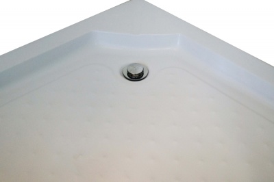 Душевой уголок Parly ZE911 90х193 профиль Матовый алюминиевый стекло матовое