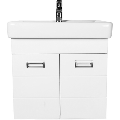 Тумба с раковиной Orange Таис 60 подвесная Белая