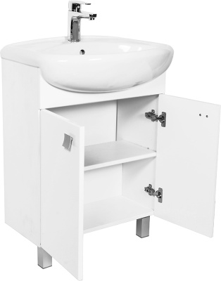 Тумба с раковиной Orange Рио 60 Белая