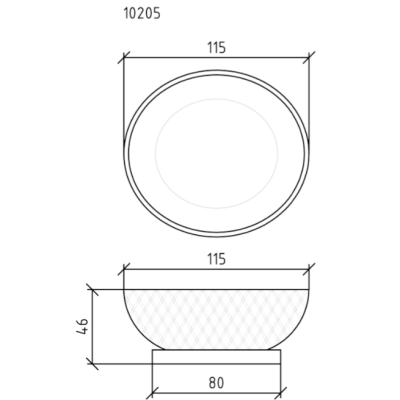Мыльница Boheme Murano Cristal 10205 Золото