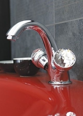 Смеситель для раковины Migliore Axo BN.AXO-634F CR Swarovski Хром