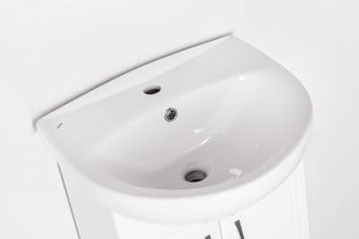 Тумба под раковину Style Line Эко Стандарт 9 1 Б Канны 50 Белый глянец