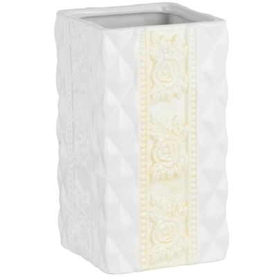 Стакан для зубных щеток Fora Diamond FOR-DM042 Белый Стакан для зубных щеток Fora Diamond FOR-DM042 Белый