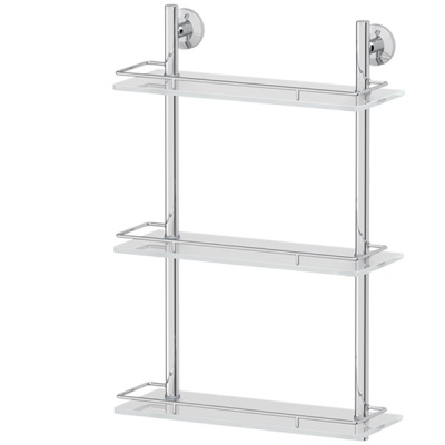 Стеклянная полка FBS Standard 068 Хром