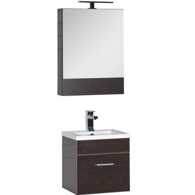 Комплект мебели для ванной Aquanet Нота 50 231070 подвесной Венге