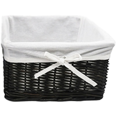 Корзина для белья WasserKRAFT Alme 30x30x18 WB-150-M Коричневая