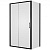 Душевой уголок Bravat Black Line 120x80 BS120.3101B профиль Черный стекло прозрачное