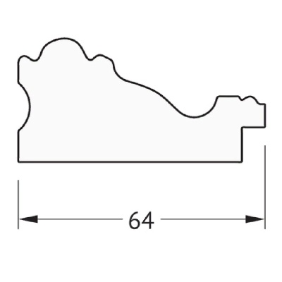 Зеркало Evoform Definite 75х75 Золотые бусы на бронзе