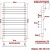 Электрический полотенцесушитель Ника Bamboo ЛБ1 Эл. 100x60 Хром
