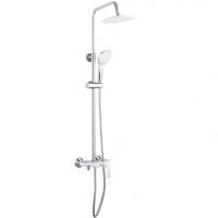 Душевая система Frap F243 Хром Белая