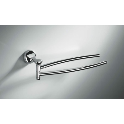 Полотенцедержатель двойной Colombo Design Melo В1212.000 Хром