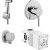 Комплект унитаза Vitra S 50 5956B003-0101 с гигиеническим душем Vitra Minimax S A49218EXP с сиденьем Микролифт Хром