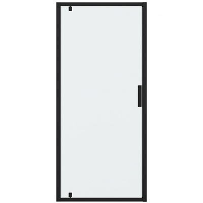 Душевая дверь Bravat Black Line 90 BD100.4111B профиль Черный стекло прозрачное