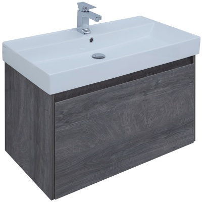 Комплект мебели для ванной Aquanet Nova Lite 90 243232 подвесной Дуб рошелье