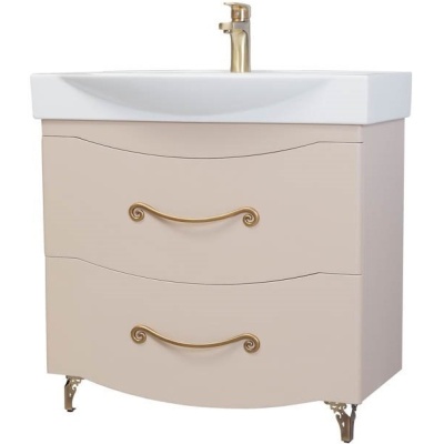 Тумба c раковиной Bellezza Сесилия 85 Капучино