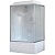 Душевая кабина Royal Bath BP 100х80 RB8100BP1-M-L стекло матовое задняя стенка Белая