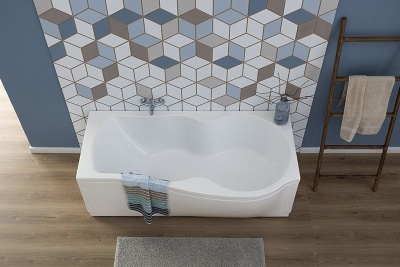 Акриловая ванна Aquanet Nicol 170x85 R 00203514+242145+204668 с гидромассажем