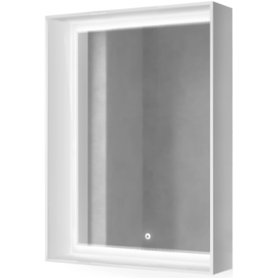 Зеркало Raval Frame 60 с подсветкой Белое