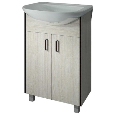 Тумба под раковину Какса-А Винтер 55 003791 Бежево-белая