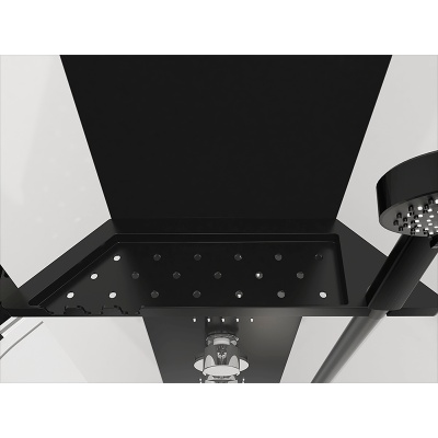 Душевая кабина Black&White Galaxy G8701 с гидромассажем
