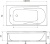 Акриловая ванна Eurolux Bath Alla 150х75 E101507005 без гидромассажа Акриловая ванна Eurolux Bath Alla 150х75 E101507005 без гидромассажа