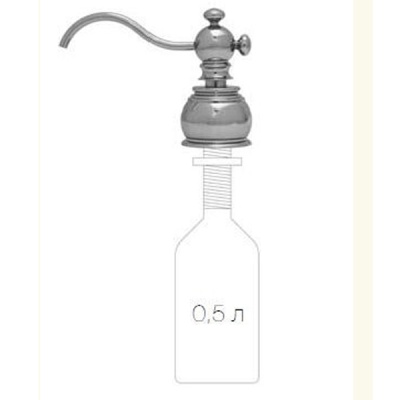 Дозатор для жидкого мыла Migliore Complementi ML.COM-50.110 CR (хром)