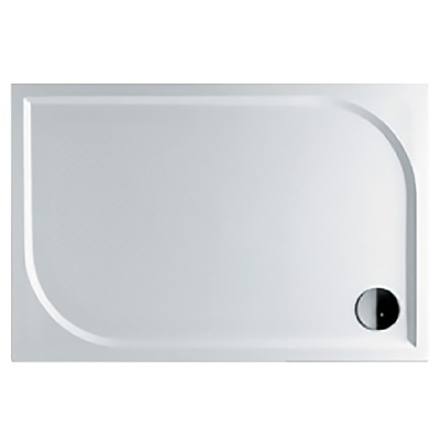 Душевой поддон из искусственного камня Riho Kolping 80x120 DB3300500000000 Белый с антискользящим покрытием