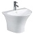 Раковина CeramaLux 57 NB 165 Белая