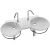 Раковина Jacob Delafon Spherik 100 E4502-00 Белая